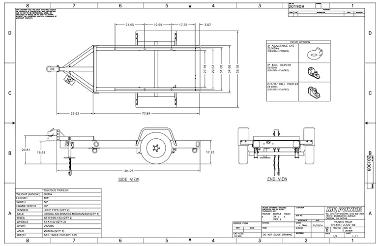 TRLR25US Trailer Outline