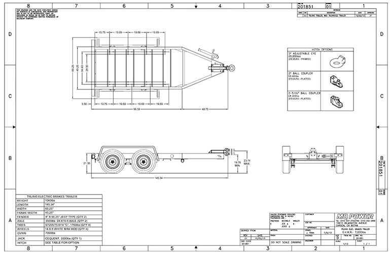 TRLR45 Trailer Outline