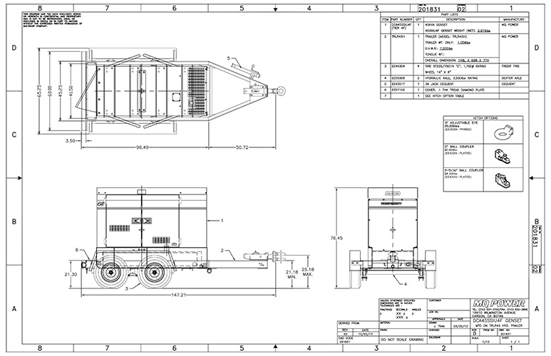 TRLR45 Trailer Outline